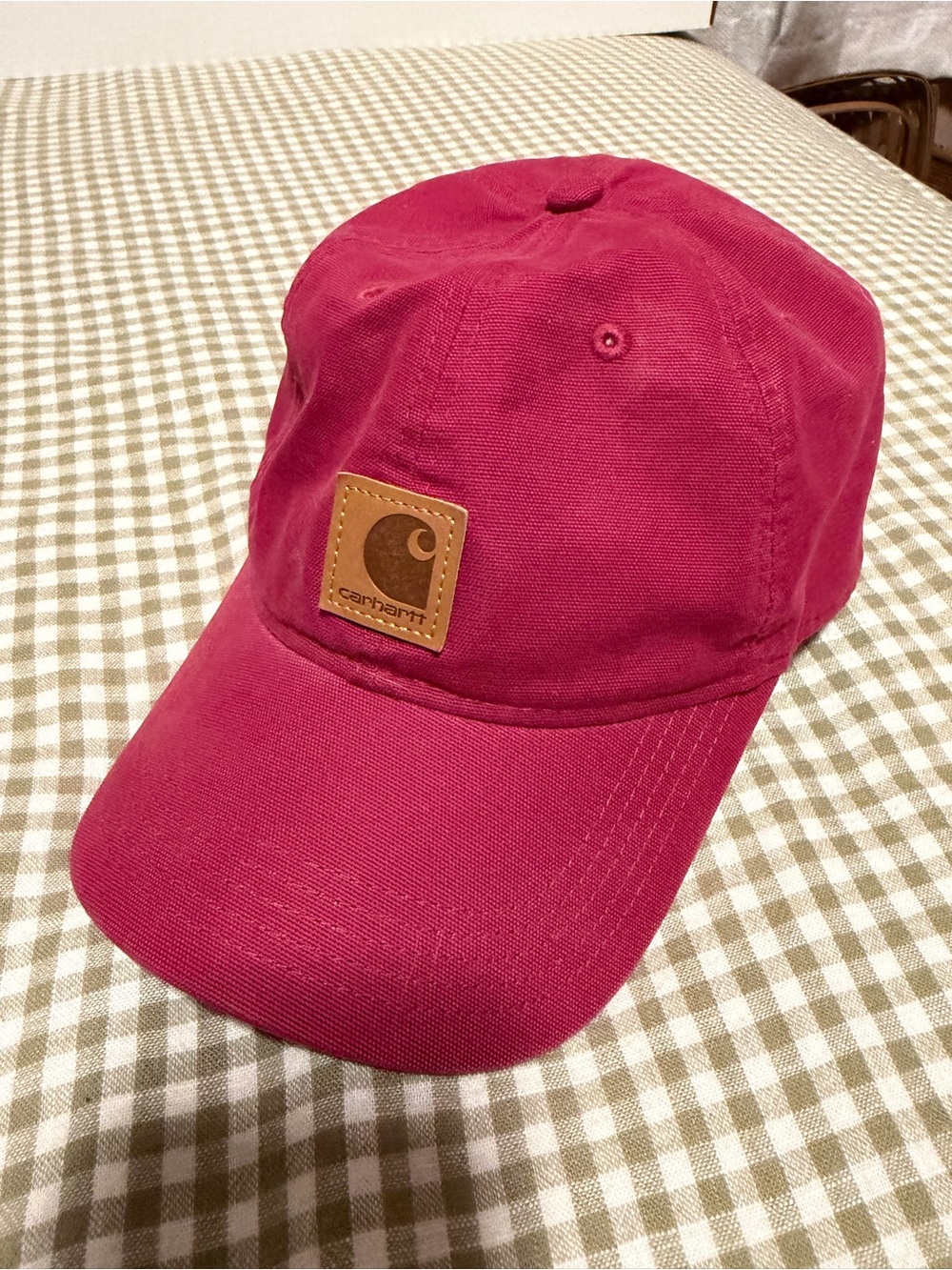 Carhartt Pink Canvas Baseball Cap
